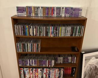 CD's DVD's and Tons of gospel accompaniment tapes.  All Media is 2 for $1