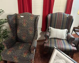 Wingback Chairs are only $5 each.  They do need cleaned and recovered. 