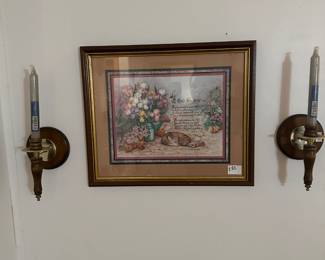 Picture $5. Sconce Set with Candles $6