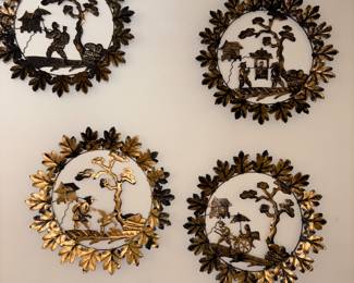 Vintage Metal Wall Decorations
