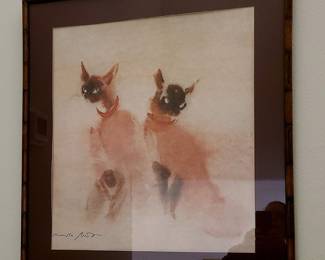 Siamese Cats By Kaiko Moti