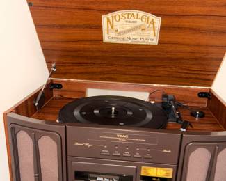 Nostalgia Teac Record Player/ Radio/ Cassette player