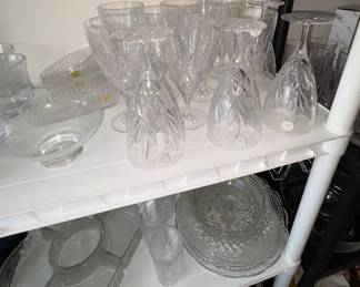 Vintage glassware