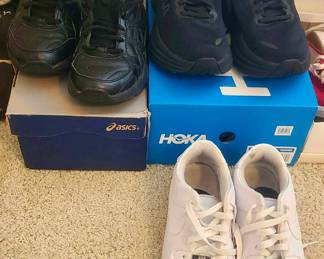Hoka, Air Force one, Asics