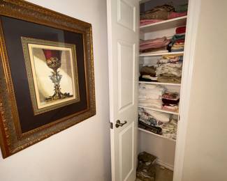 Linens Towels, Sheets, Pillowcases and Curtains