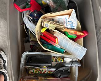 Paint Brushes, Bug Spray