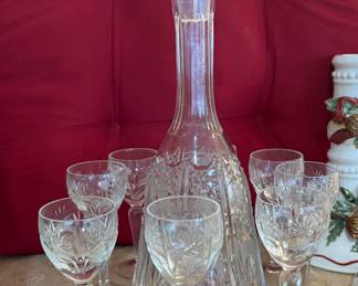 Crystal Decanter set