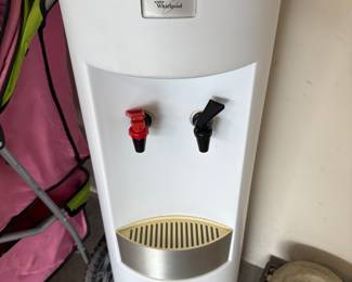 Whirlpool hot and cold water dispenser  garage