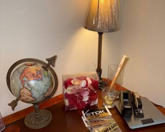 Lamps, Globe, Cassettes Unopened , Scales,  