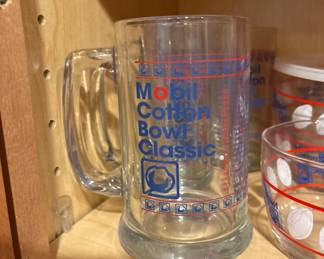 Mobile cotton bowl glassware 