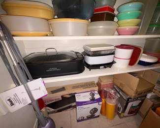 Tupperware Cake Holders, Tupperware Containers and Bowls