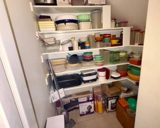 Pantry Full of Tupperware 