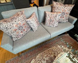 Grey  Fabric Sofa. Length 7ft./Height 2 feet/Width 2.5 ft