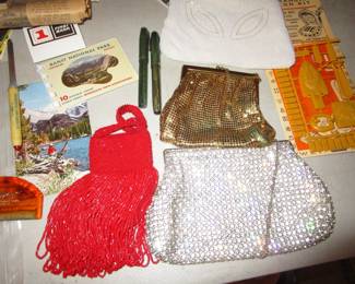 Antique beaded bags