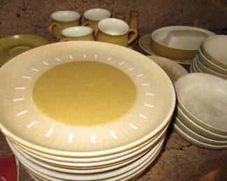 Denby pottery Mid Century Modern dishes