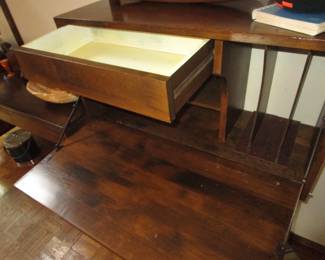 Mid Century Modern Denmark Kopenhavn floating book shelves/wall unit