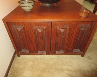 Mid Century Brutalist end table