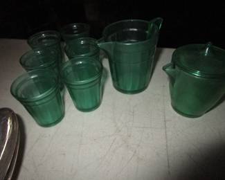 Anchor Hocking childs glass set