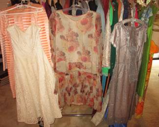 Large amount of vintage clothing