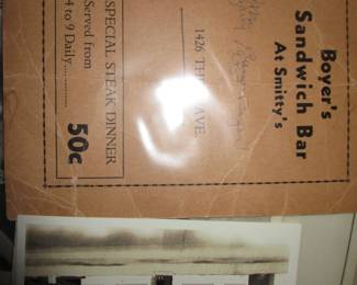 More ephemera