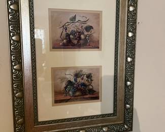 Gold frame picture $30