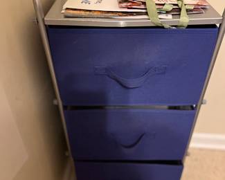 Storage on wheels $24