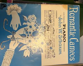 Piano sheet music