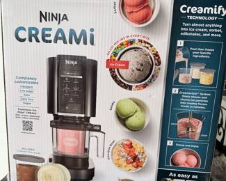 Ninja Creami make your own sorbet and ice cream new in box