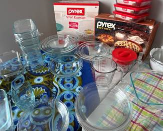 Pyrex new in box items