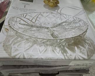 glass serving trays