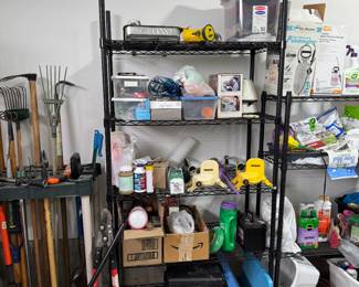 rakes tools shovels and stuff