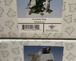 charming tails (we have taken all the figurines out of their original boxes and have boxes)