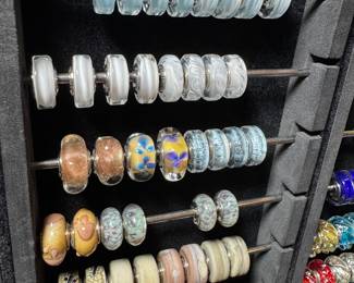 Ohm glass beads