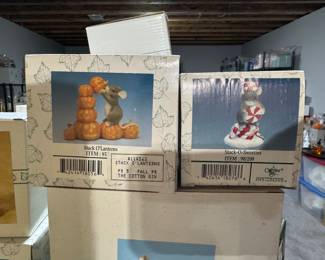 charming tails (we have taken all the figurines out of their original boxes and have boxes)