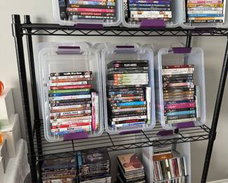 DVD's and cd's