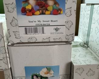 charming tails (we have taken all the figurines out of their original boxes and have boxes)