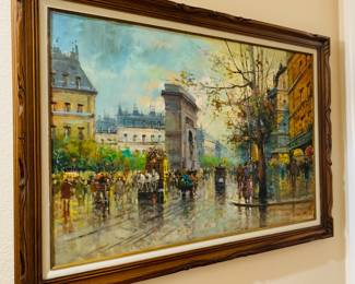 Parisian Oil Painting