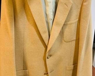 Christian Dior Men's Camel Hair Jacket