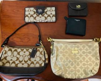 Authentic Coach Purses & Wallets