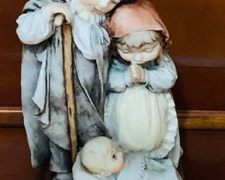G. Armani Joseph & Mary Figurine
