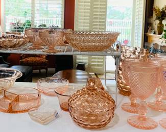 Pink Depression Glass