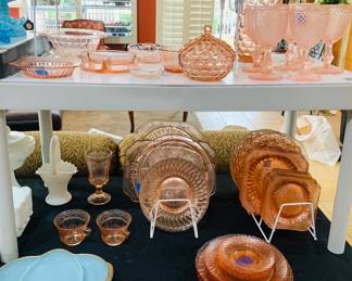 Pink Depression Glass
