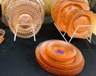Pink Depression Glass