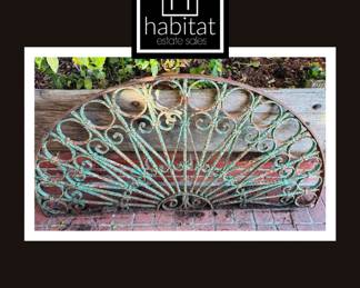 From Italy 
Handmade iron arch