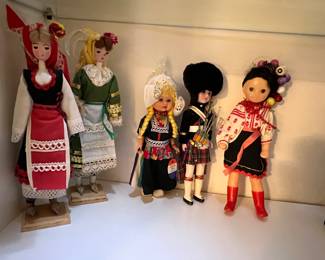 Ethnic Folk Art Dolls