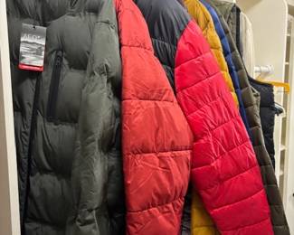 New winter jackets, packable down, and more