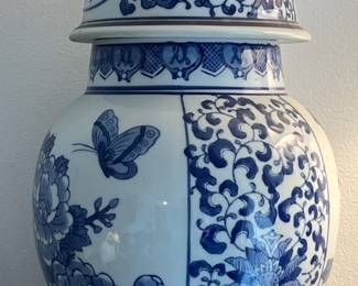 chinoiserie ginger jar