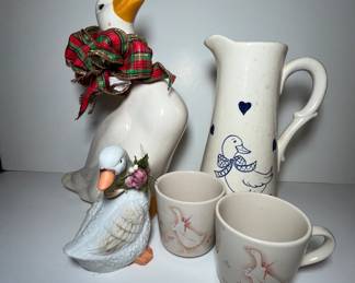 1980's goose collection
