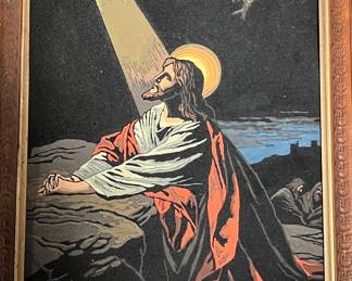Velvet Jesus at Gethsemane 