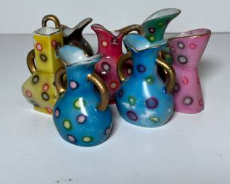 Miniature bud vases - made in Japan
